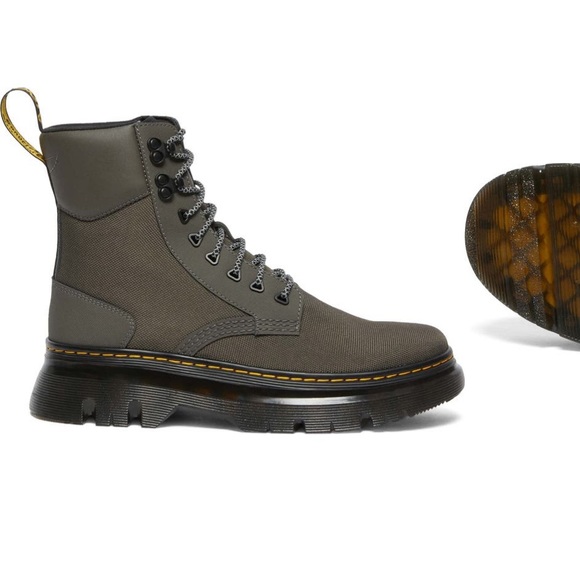 NWT Dr. Martens Tarik Utility Boots (unisex) Gunmetal AJAX+EX TOUGH 50/50+HYDRO - Picture 11 of 16